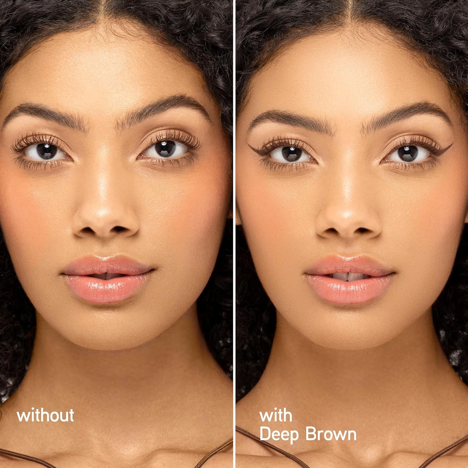 Eye Booster, Lash-Enhancing 2-In-1 Eyeliner Serum, Dermatologist Approved, Hypoallergenic, Cruelty-Free & Vegan - Deep Brown