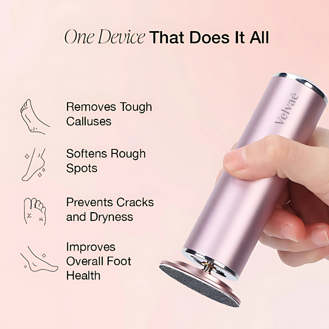 Velvae™ Electric Foot Callus Remover