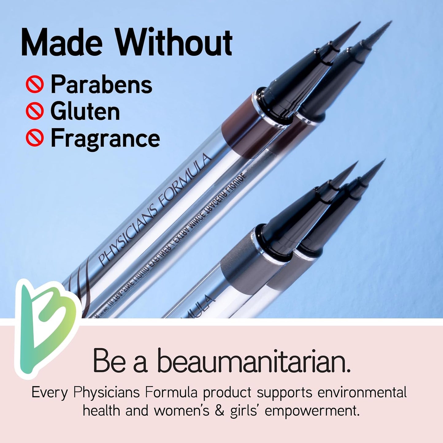 Eye Booster, Lash-Enhancing 2-In-1 Eyeliner Serum, Dermatologist Approved, Hypoallergenic, Cruelty-Free & Vegan - Deep Brown