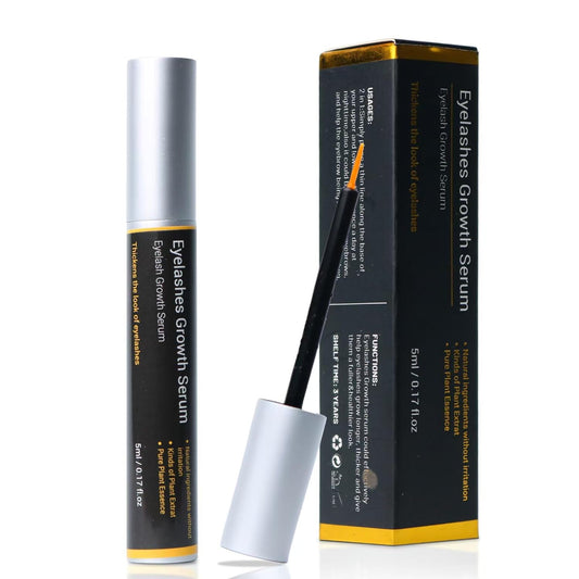 Nielies Lash & Brow Growth Serum – Dual-Action Eyelash & Eyebrow Enhancer with Castor Oil