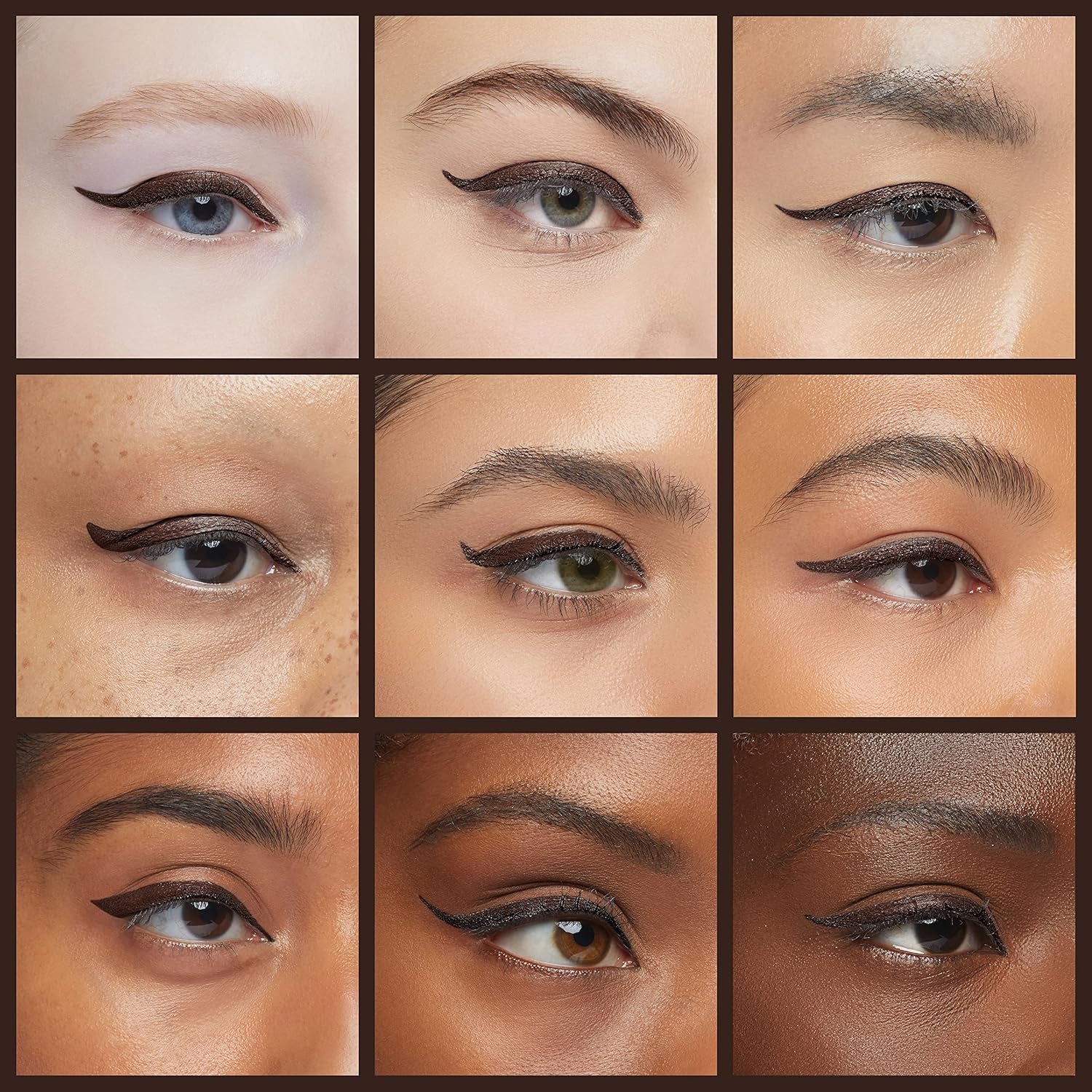 Eye Booster, Lash-Enhancing 2-In-1 Eyeliner Serum, Dermatologist Approved, Hypoallergenic, Cruelty-Free & Vegan - Deep Brown
